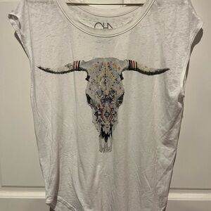 Chaser White Graphic Tee